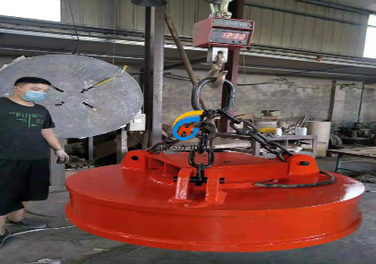 强磁挖机起重电磁铁1.5吨